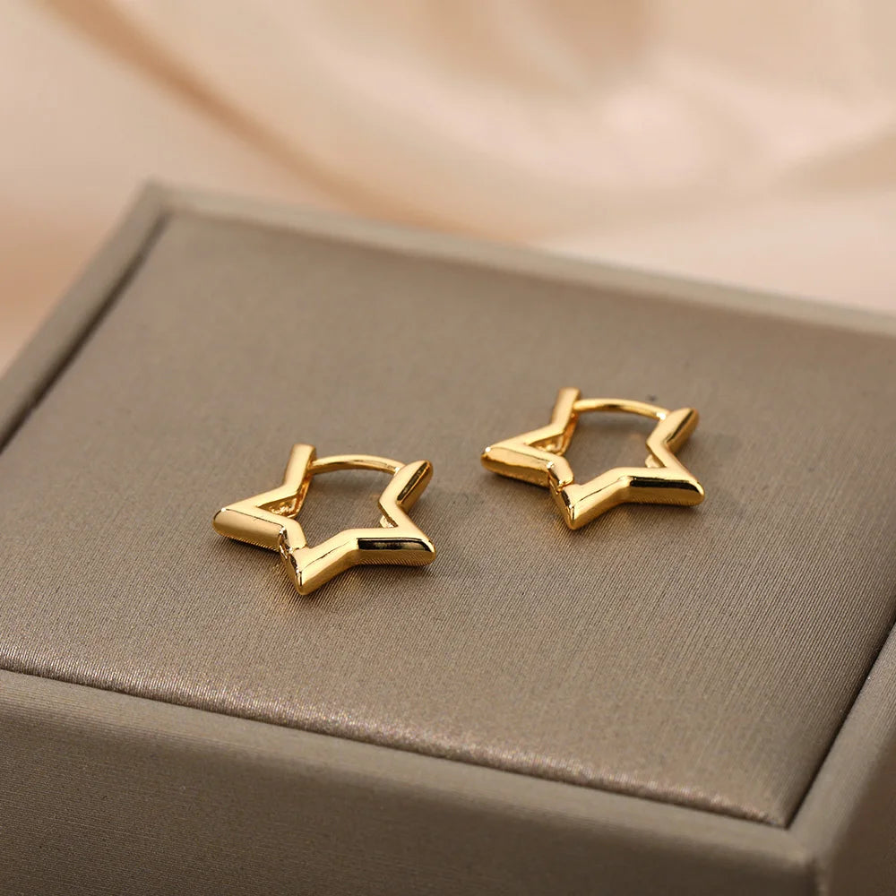 Star Pendants Earrings