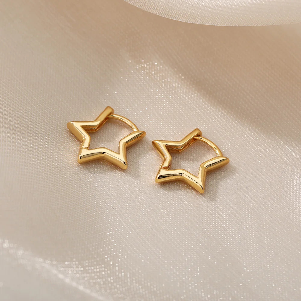 Star Pendants Earrings