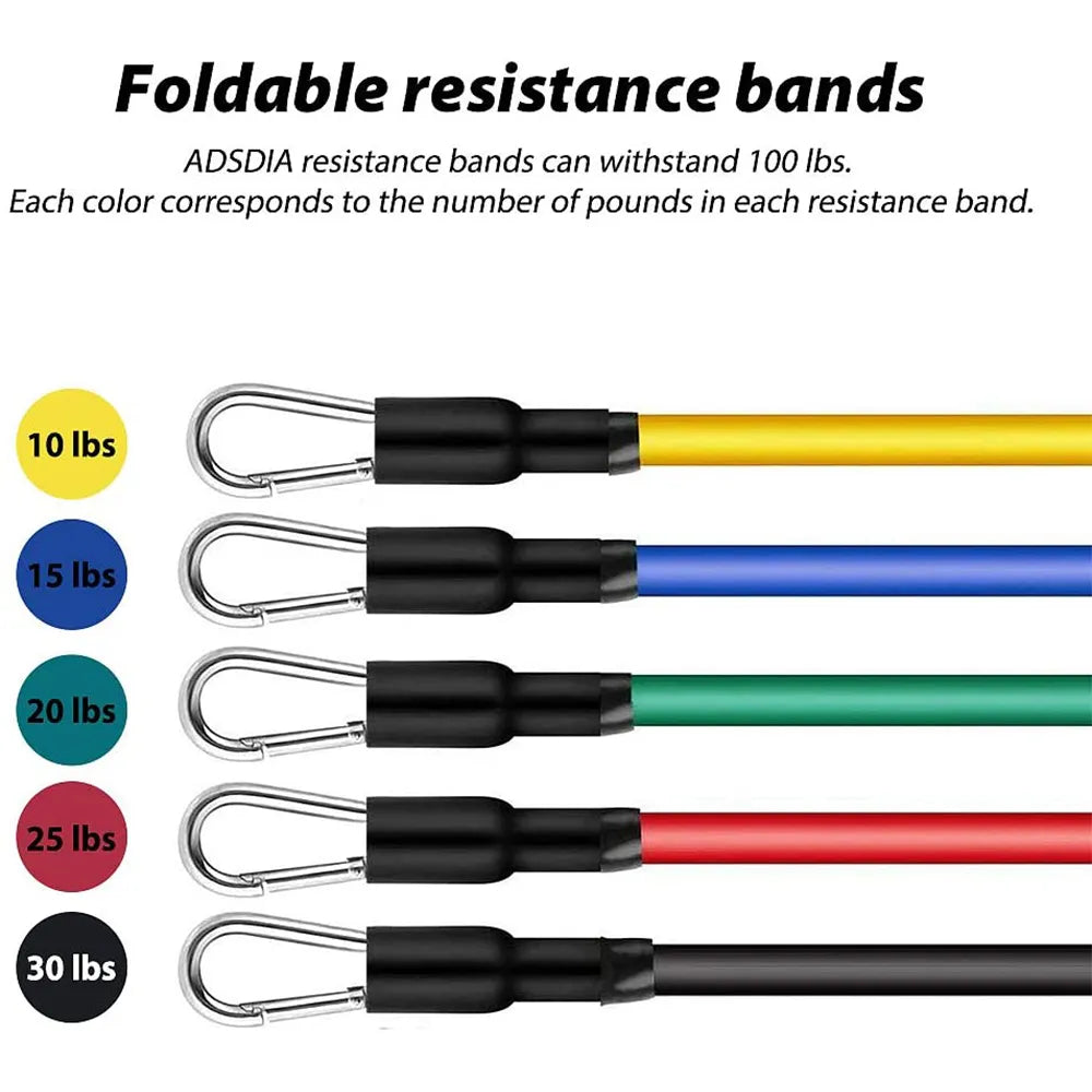 5 Tubes Resistance Bands Set