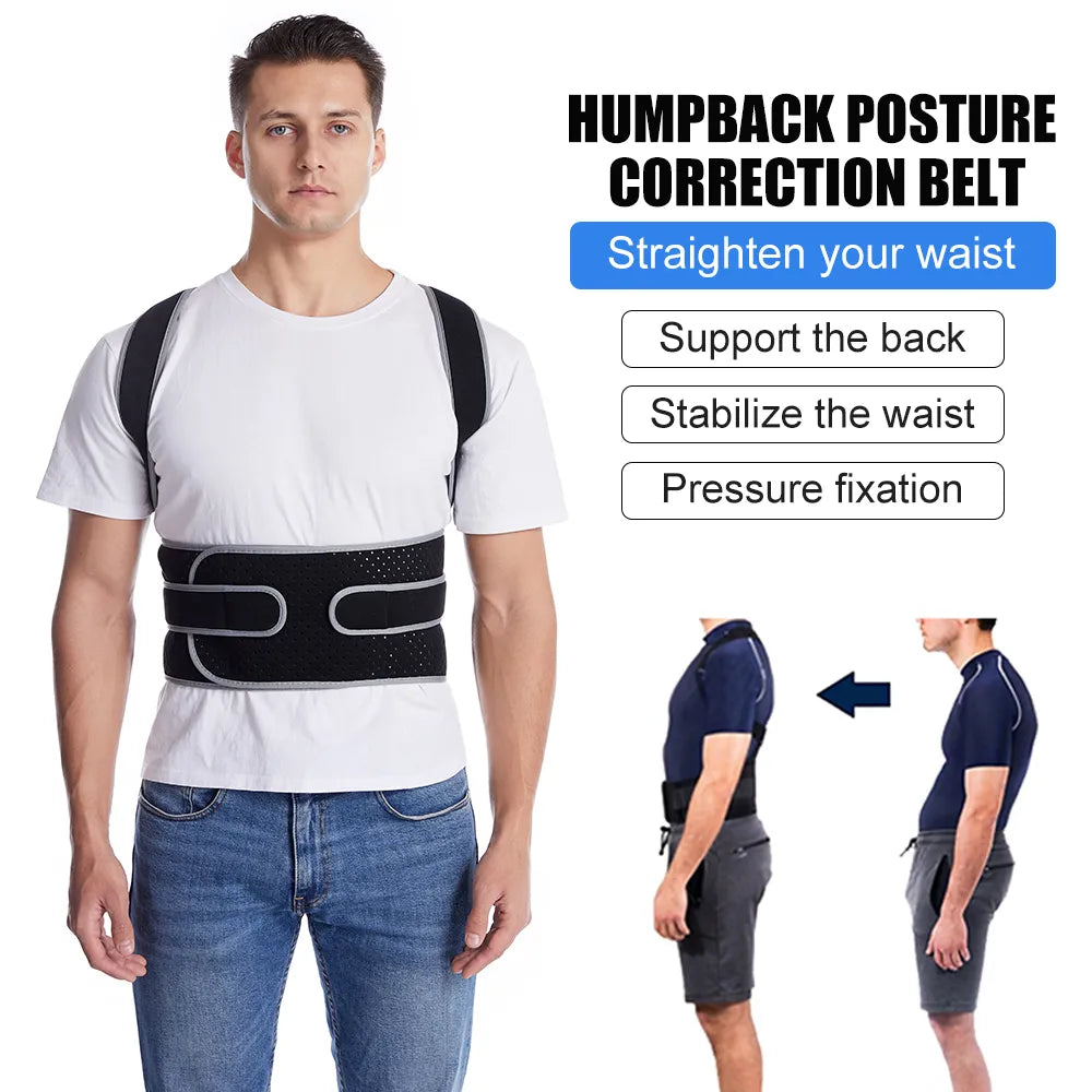Straight Back Posture Corrector Spine Support Belt