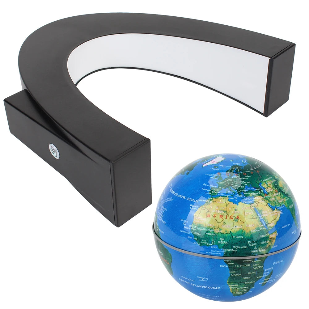 Magnetic Levitation Globe LED  Floating World Map