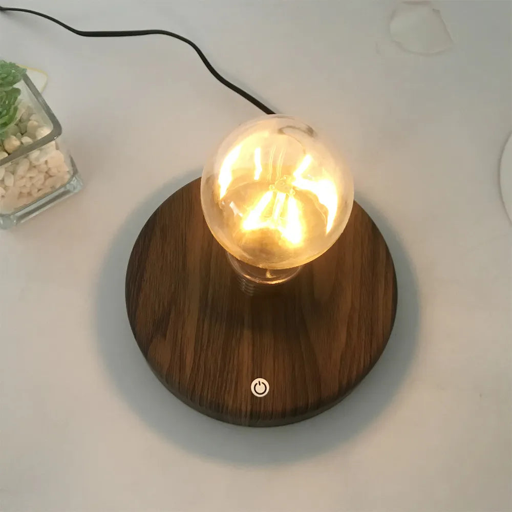Magnetic Levitation Desk Lamp Creativity Floating LED Bulb