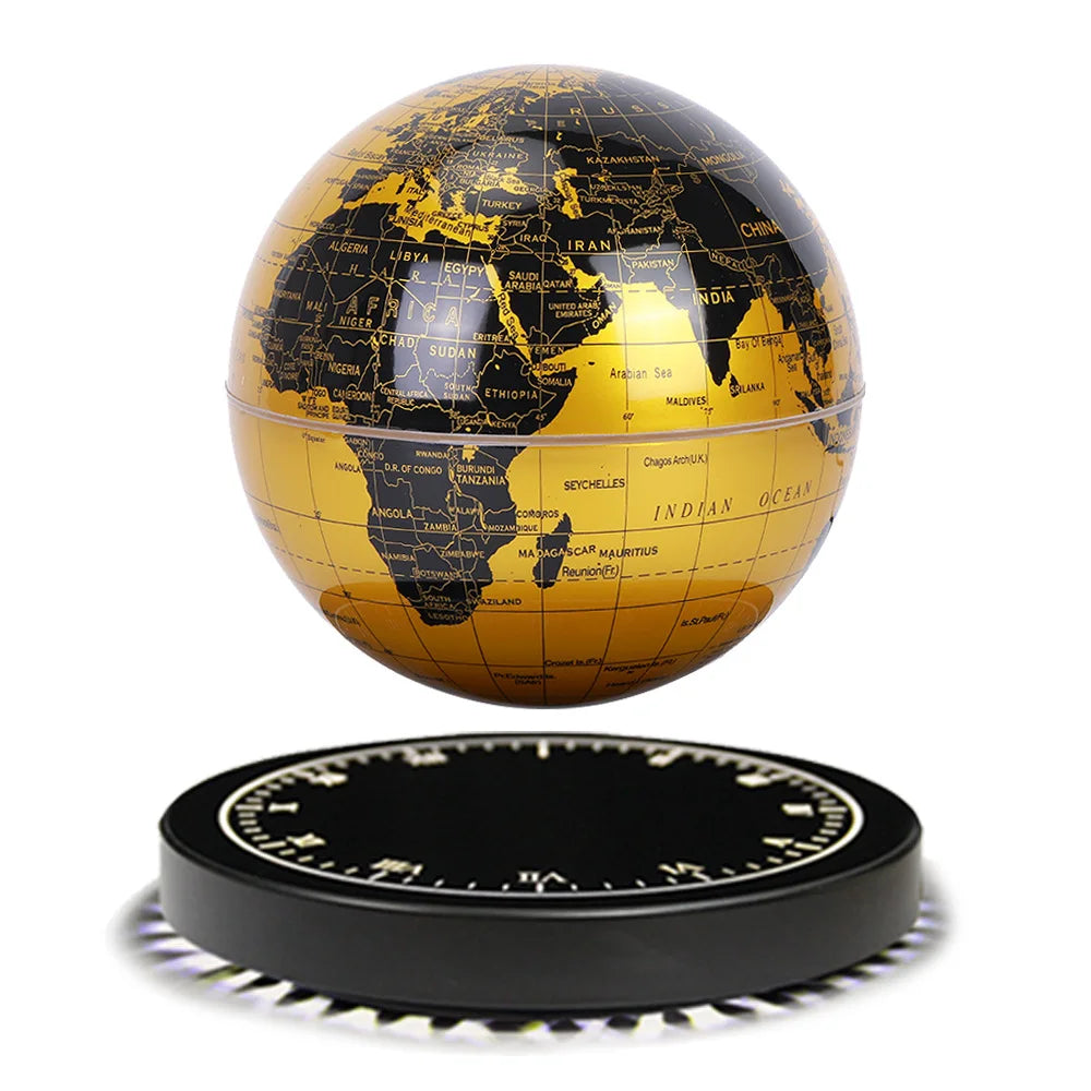 Magnetic Levitation Globe 3D Luminous Self Rotating Night LED