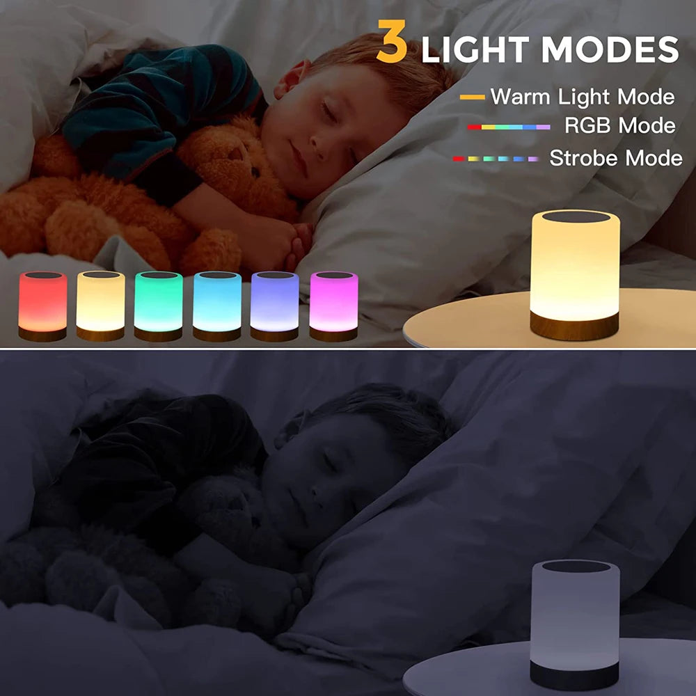 Portable RGB Touch Lamp