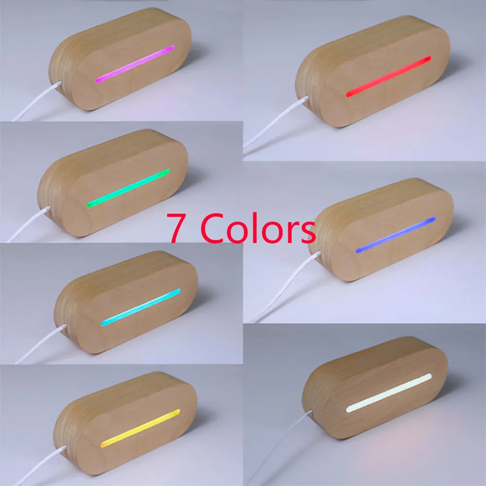 Personalized 3D Acrylic Custom Photo Lamp LED