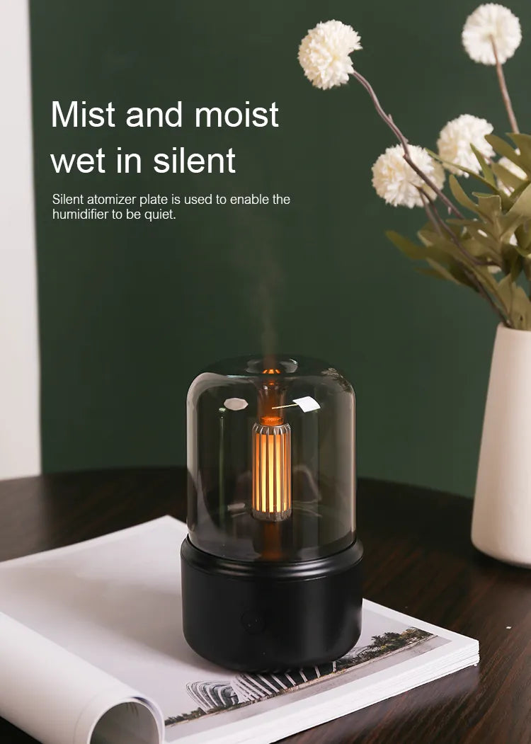 Aroma Diffuser And Night Light Cold Mist Maker