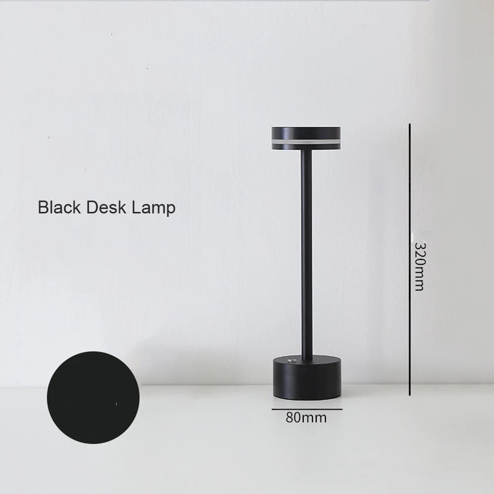 LED Touch Table Lamp Rechargeable