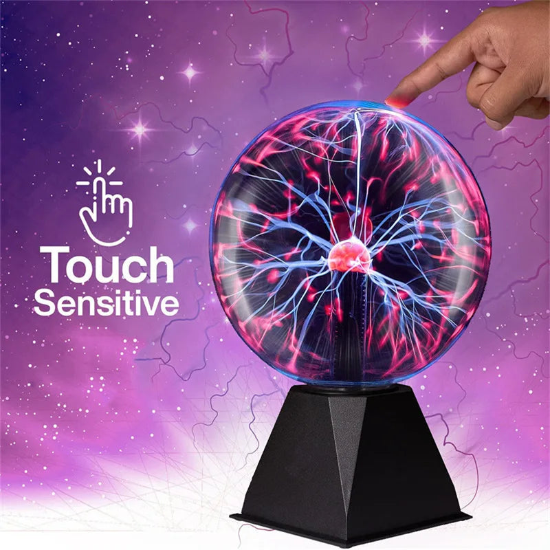 Big Magic Plasma Ball Lamp Glass Globe 8 Inch