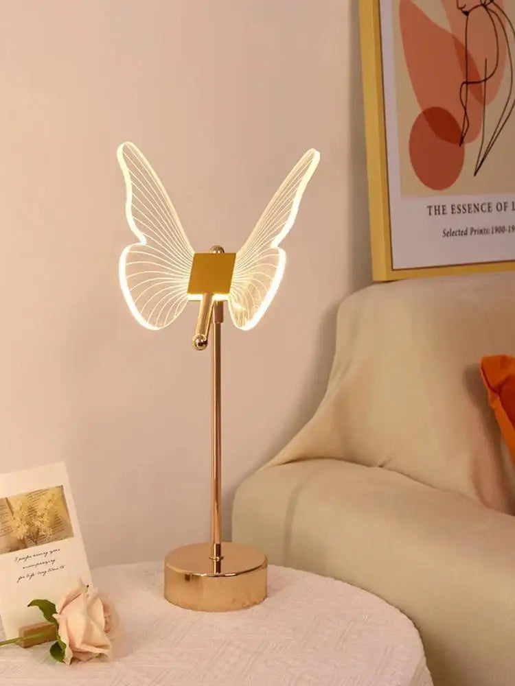 Acrylic 3D Led Butterfly Art Luxury Decor