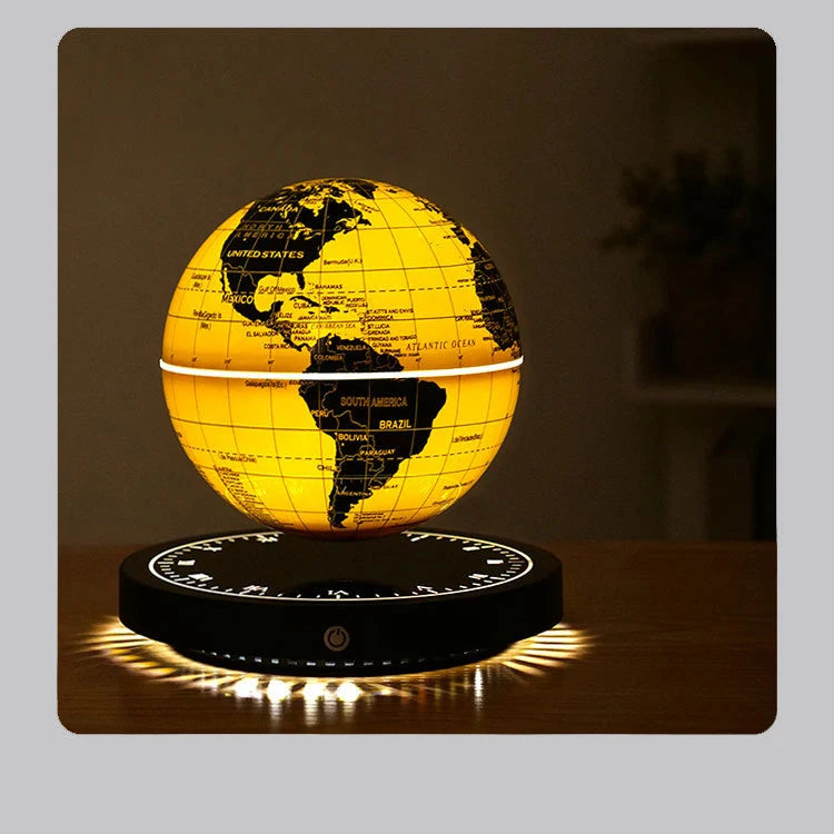 Magnetic Levitation Globe 3D Luminous Self Rotating Night LED