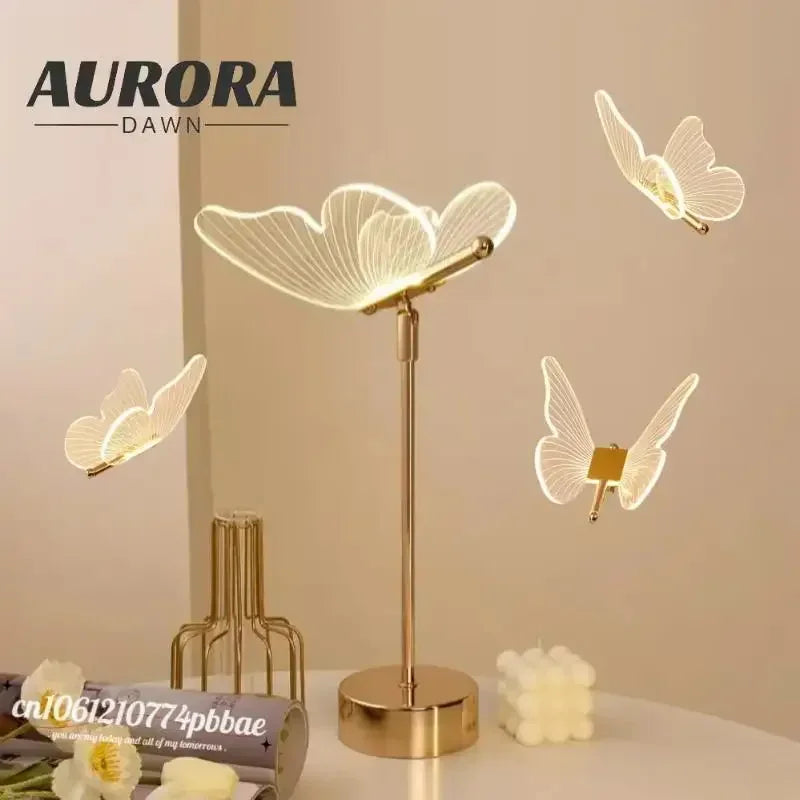 Acrylic 3D Led Butterfly Art Luxury Decor