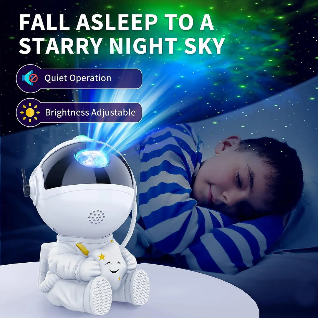 Star Projector Galaxy Night Light Astronaut Space Projector Starry Nebula Ceiling LED Lamp